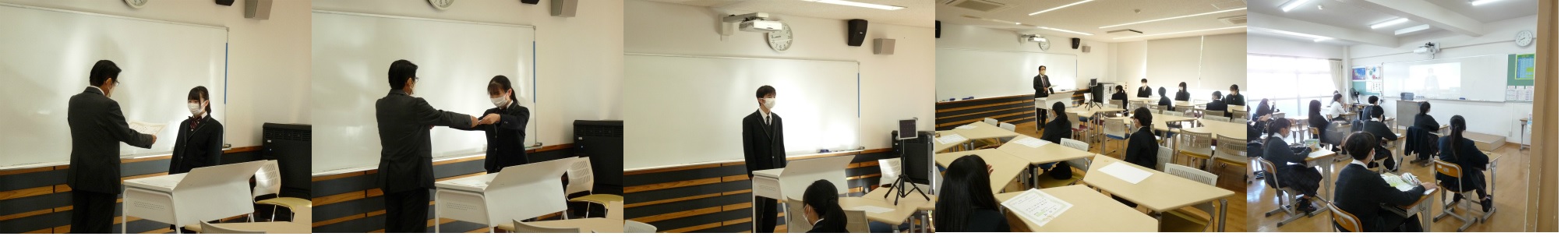新生徒会役員「オンライン任命式」実施